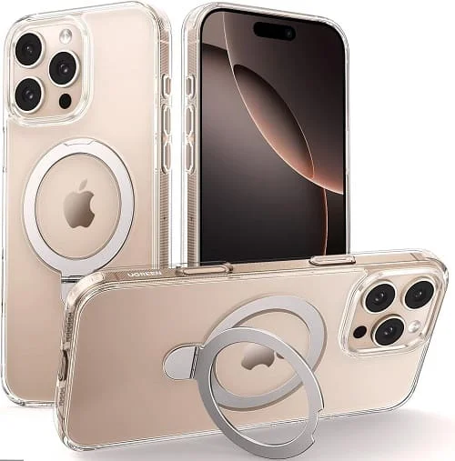 جراب Apple الرسمي الشفاف مع MagSafe