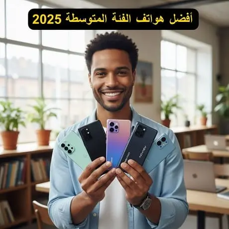 أفضل هواتف الفئة المتوسطة 2025